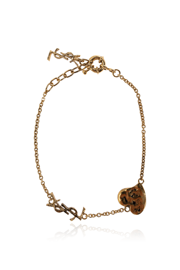 Brass bracelet ‘Cassandre’ od Saint Laurent