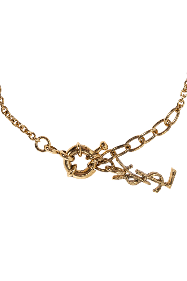 Saint Laurent Brass bracelet ‘Cassandre’