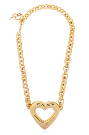 Necklace with a heart motif