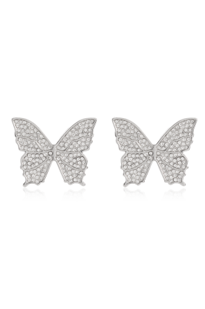 Pendientes en forma de mariposa