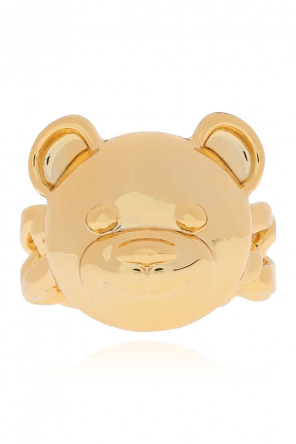 Moschino Ring with teddy bear head