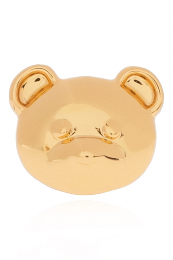 Moschino Teddy bear earrings