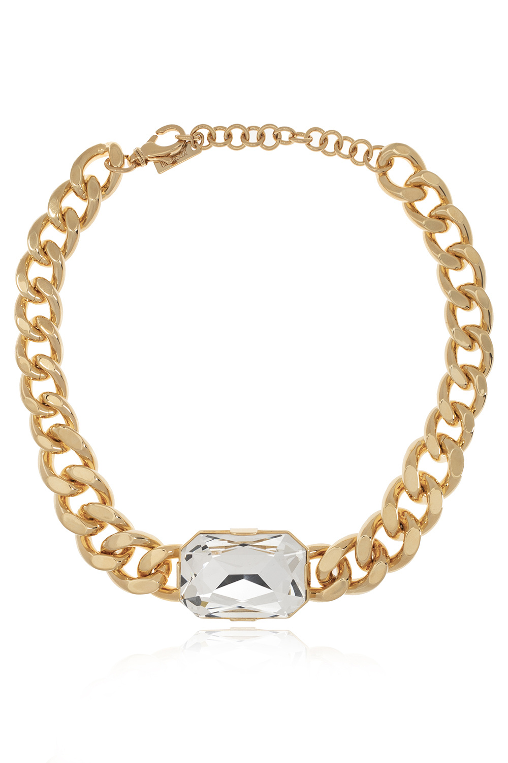 Moschino Choker with rhinestones