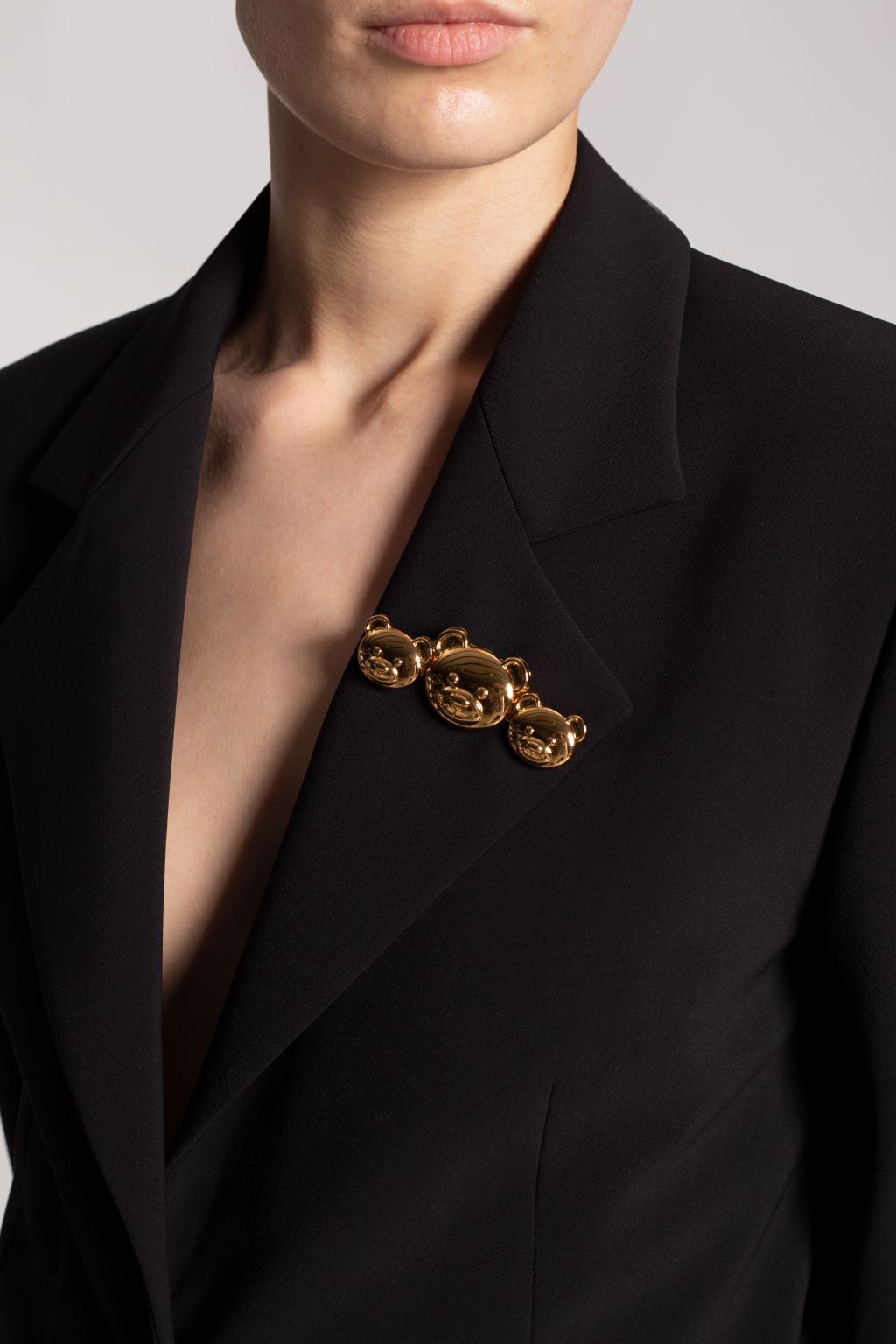 Moschino Brooch with logo