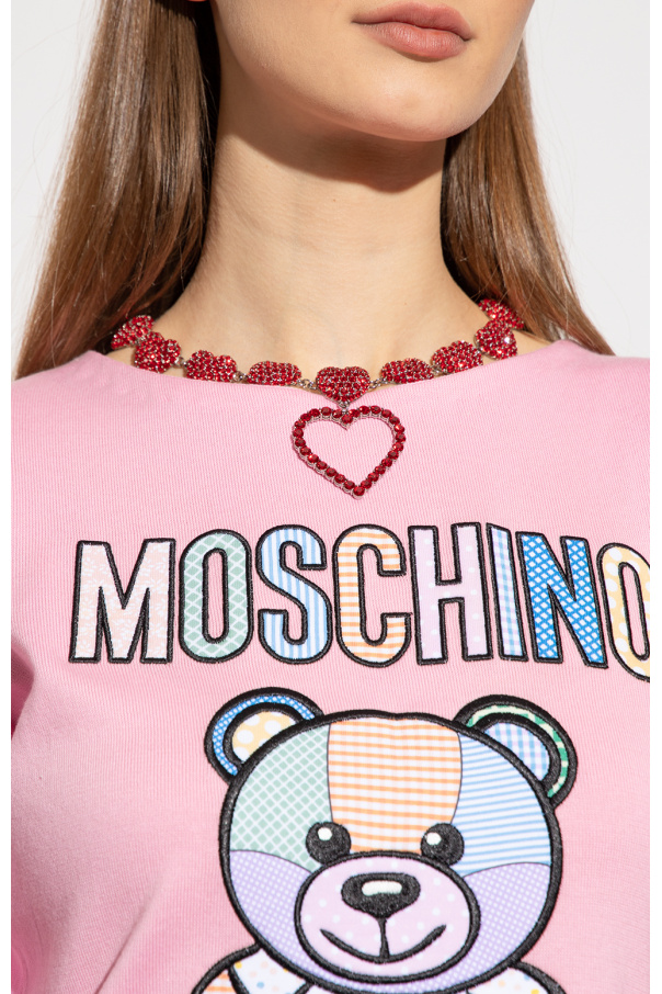 Moschino Necklace with heart charms