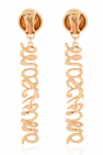 Moschino Clip-on earrings with logo