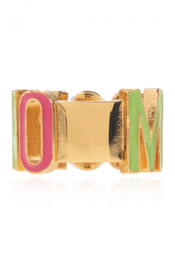 Moschino Ring with logo