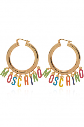 Earrings with pendants od Moschino