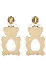 Moschino Clip-on earrings with Teddy bear charm