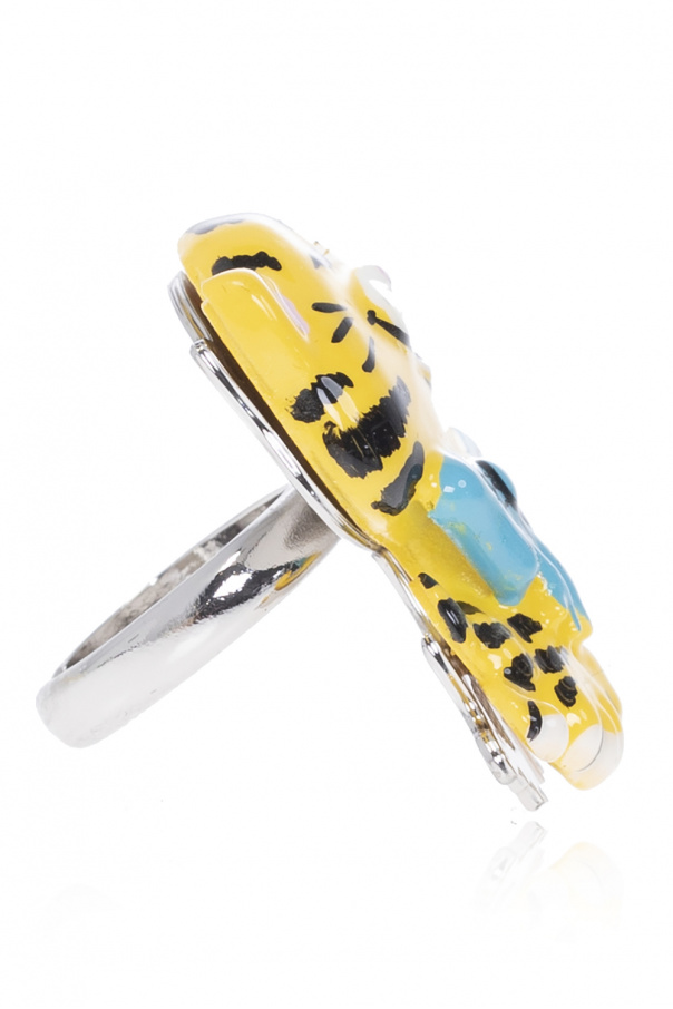 Moschino Ring with tiger motif