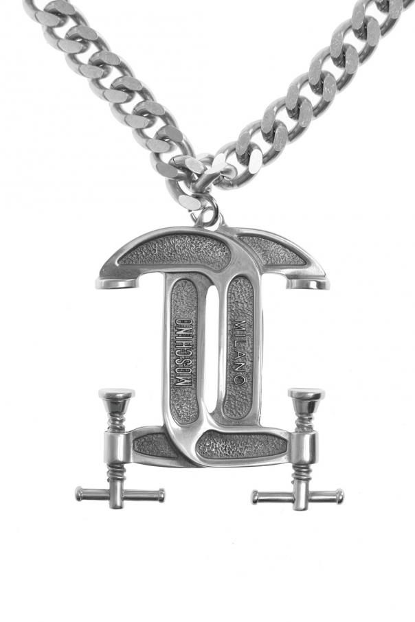 moschino c clamp necklace