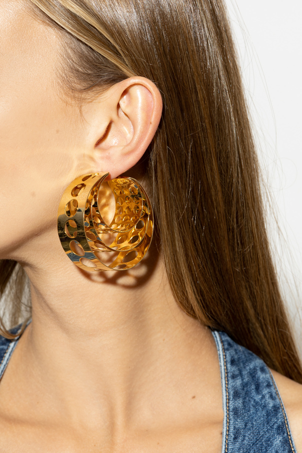 Alaïa Brass earrings