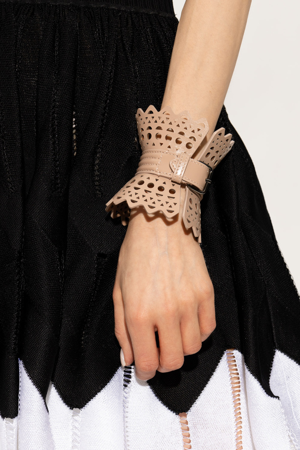 Alaïa Leather bracelet