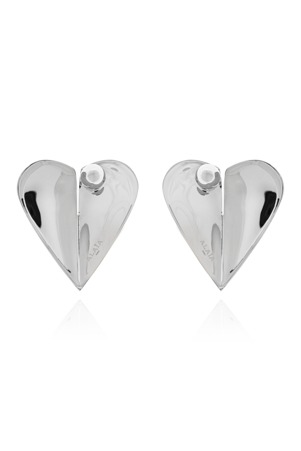 Alaïa Heart-shaped earrings