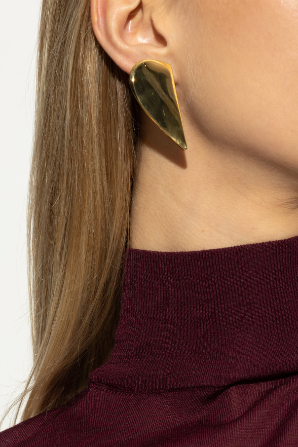 Alaïa Brass earrings