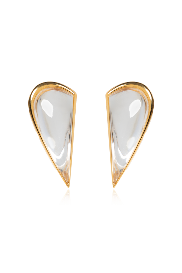 Alaïa Brass earrings