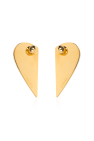 Alaïa GOLD Brass earrings