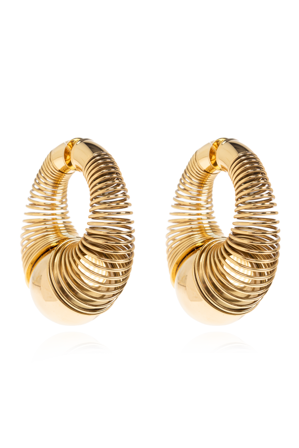 Brass earrings od Alaïa
