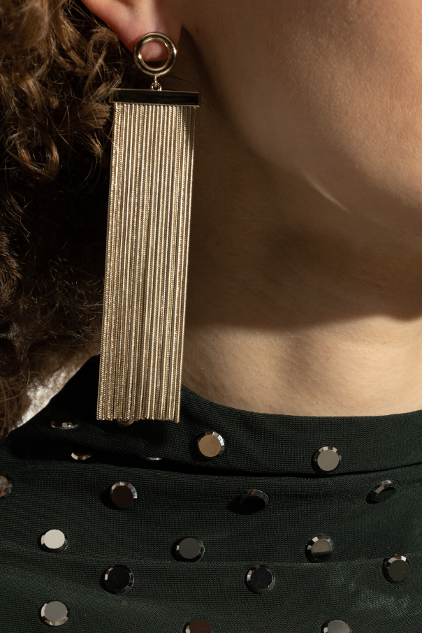 Alaïa Brass earrings