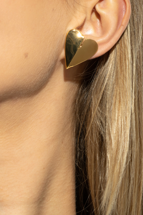 Alaïa Brass earrings