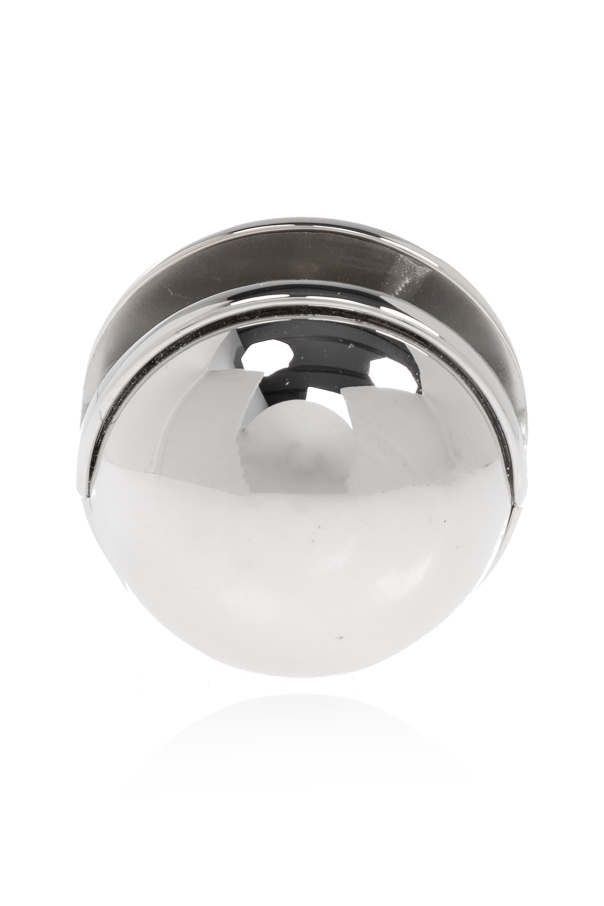 Alaïa Messing-Ohrringe