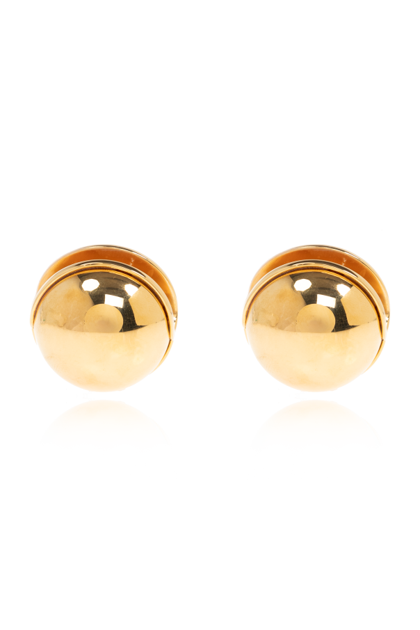 Alaïa Brass earrings