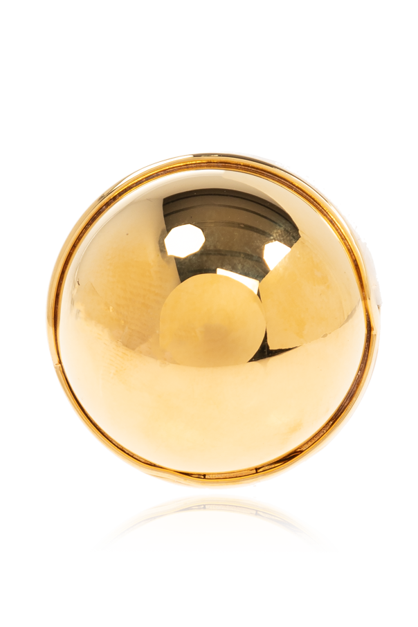 Alaïa Brass earrings