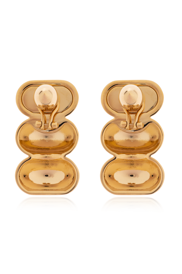 Alaïa Brass earrings
