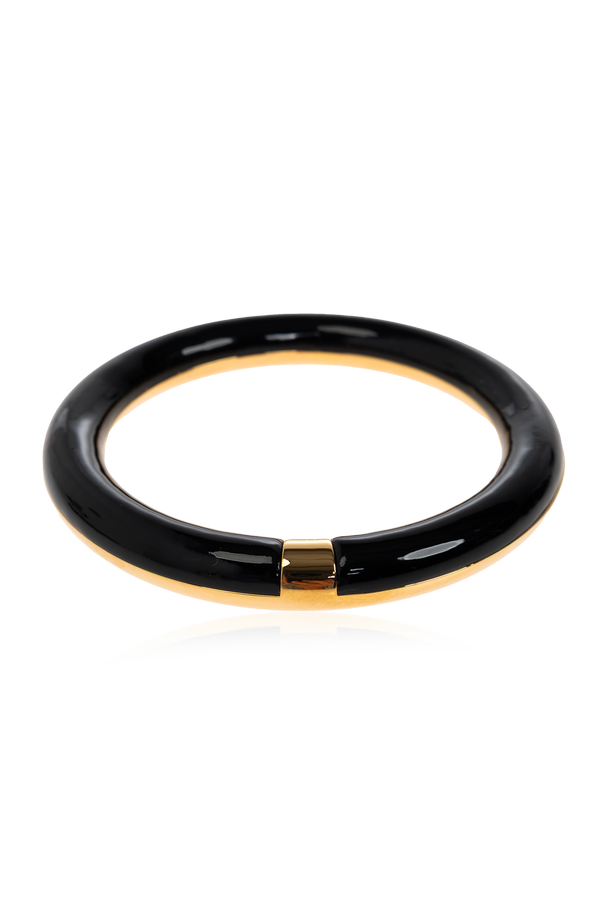 Alaïa Pulseira com logótipo gravado