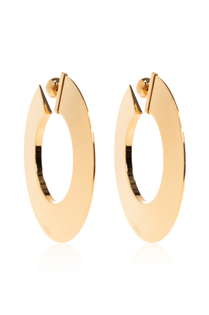 Earrings with logo