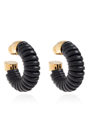 Round earrings
