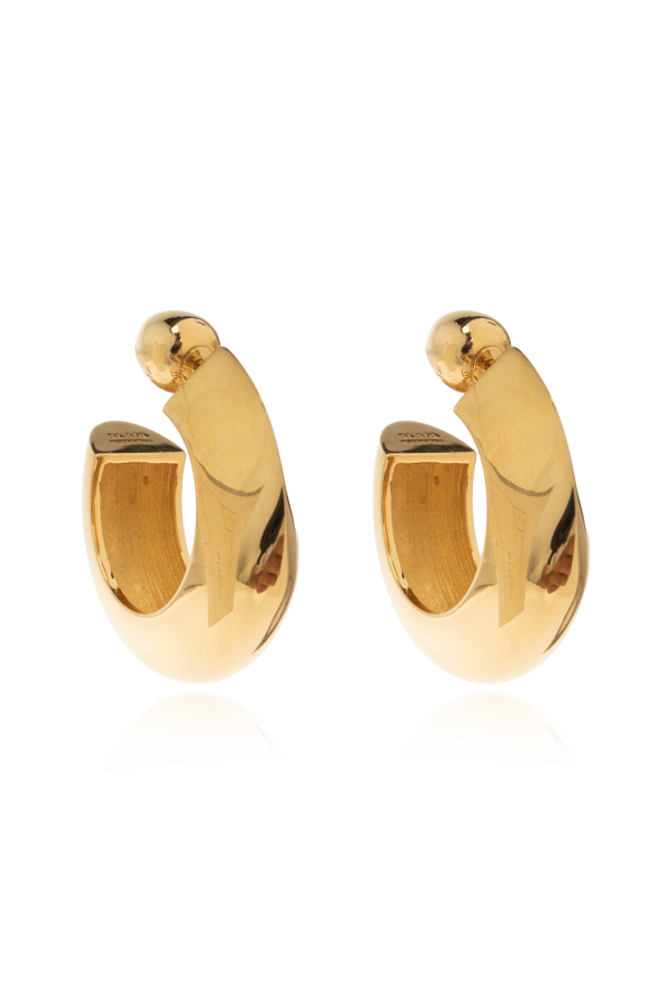 Brass earrings od Alaïa