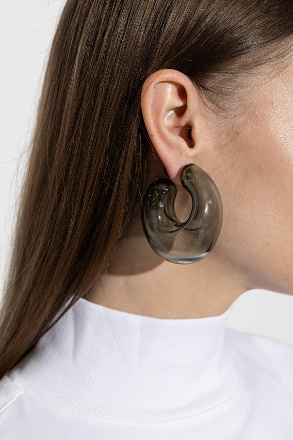 Alaïa Ohrringe aus handgeblasenem Glas