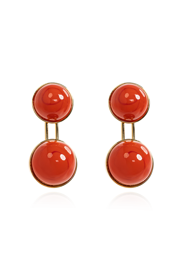 Earrings with ball-shaped pendants od Alaïa