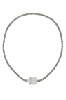 1017 ALYX 9SM SILVER Necklace with roller coaster buckle