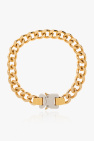 1017 ALYX 9SM GOLD Necklace with rollercoaster buckle