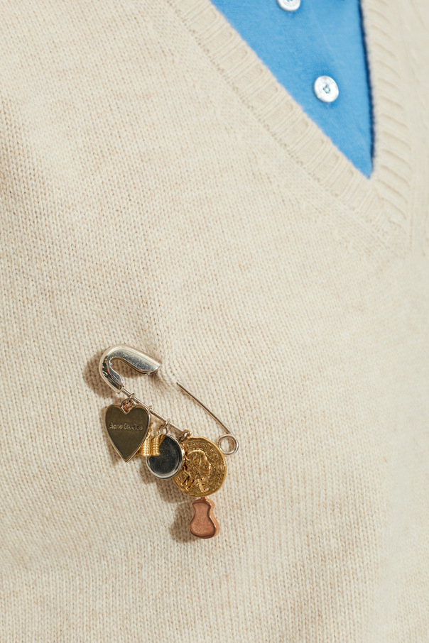 Acne Studios Anstecknadel mit Anhängern