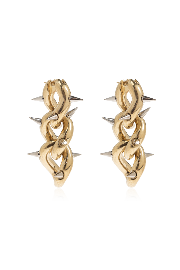 Earrings with decorative spikes od Acne Studios