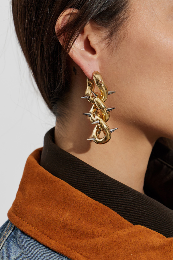 Acne Studios Pendientes con púas decorativas