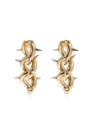 Earrings with decorative spikes