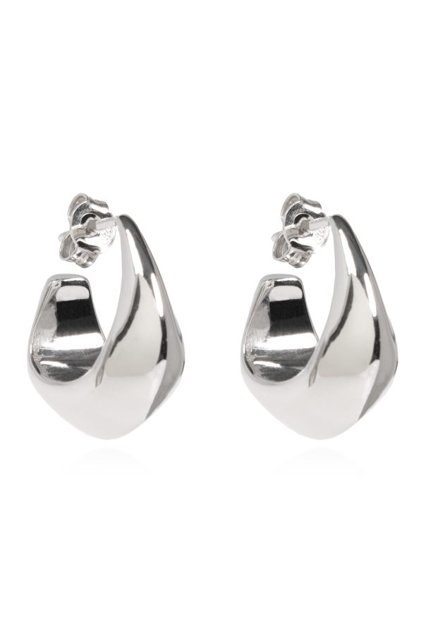 Silver earrings od Lemaire