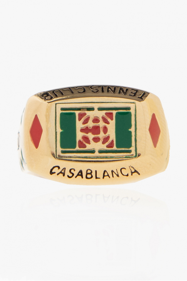 Casablanca Branded ring