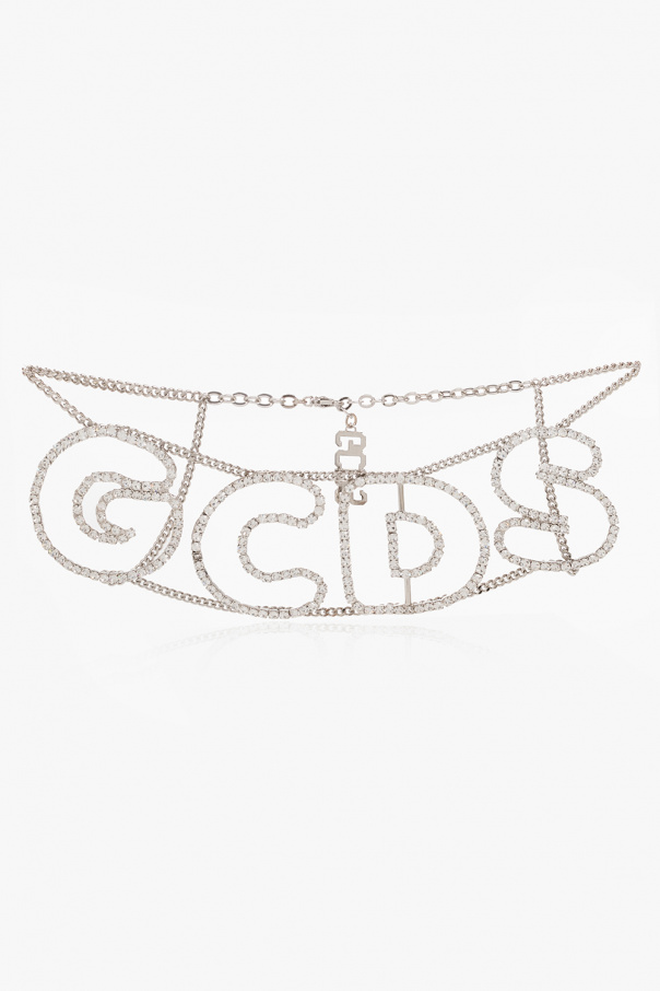 GCDS Choker with logo