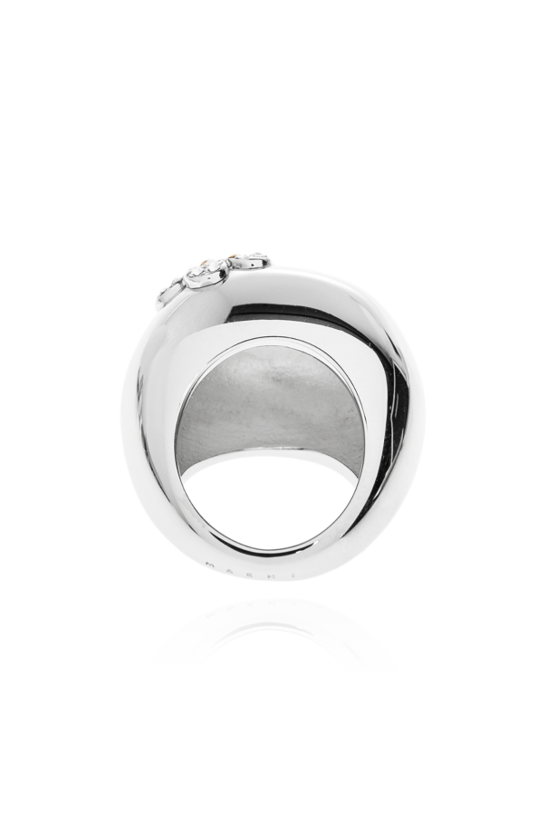 Marni Ring with shimmering crystals