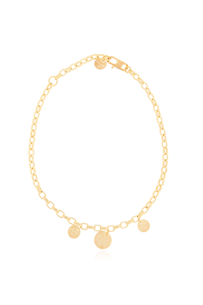 Necklace with round pendants