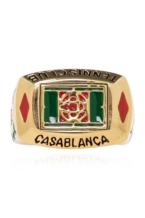 Casablanca Ring with logo
