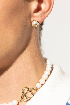 Casablanca Brass earrings