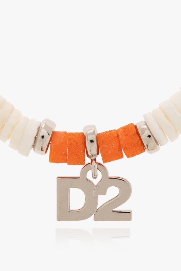 Dsquared2 DSQUARED2 BRACELET WITH LOGO CHARM