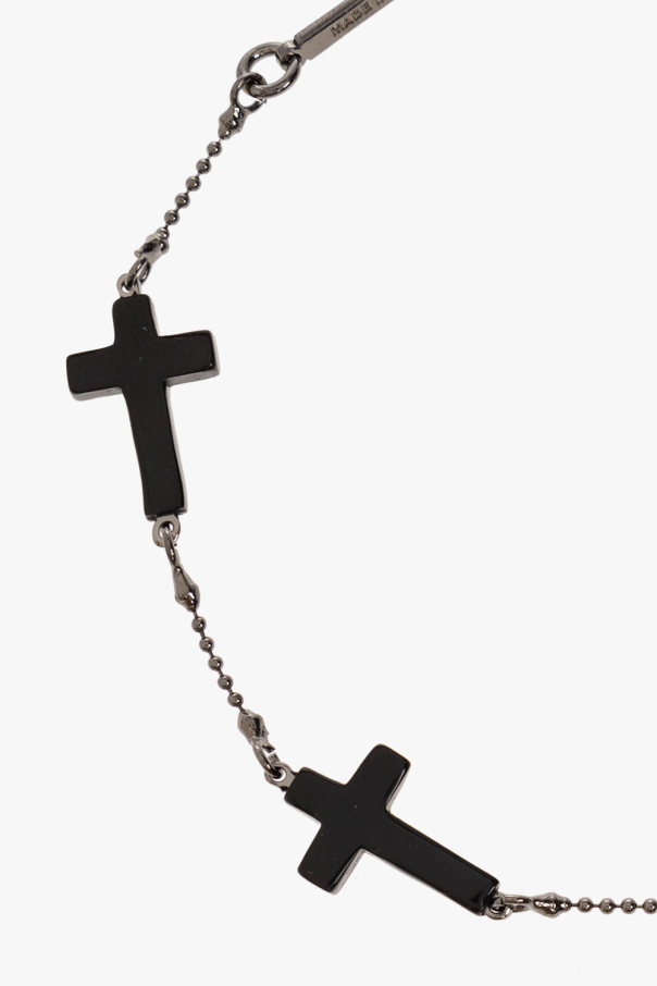 Dsquared2 SILVER Bracelet with crosses