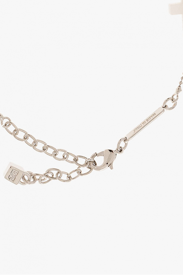 Dsquared2 SILVER Bracelet with charms